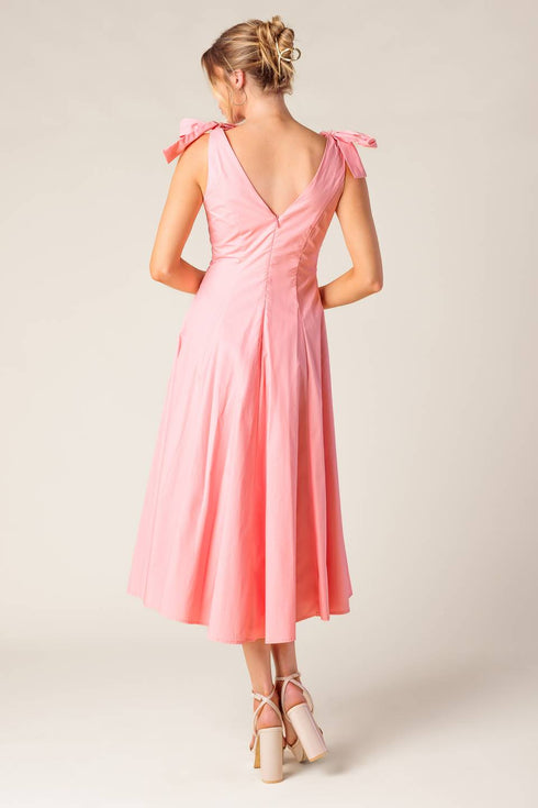 on-the-right-track-peach-woven-midi-dress Flying Tomato-Sophia's Style-5
